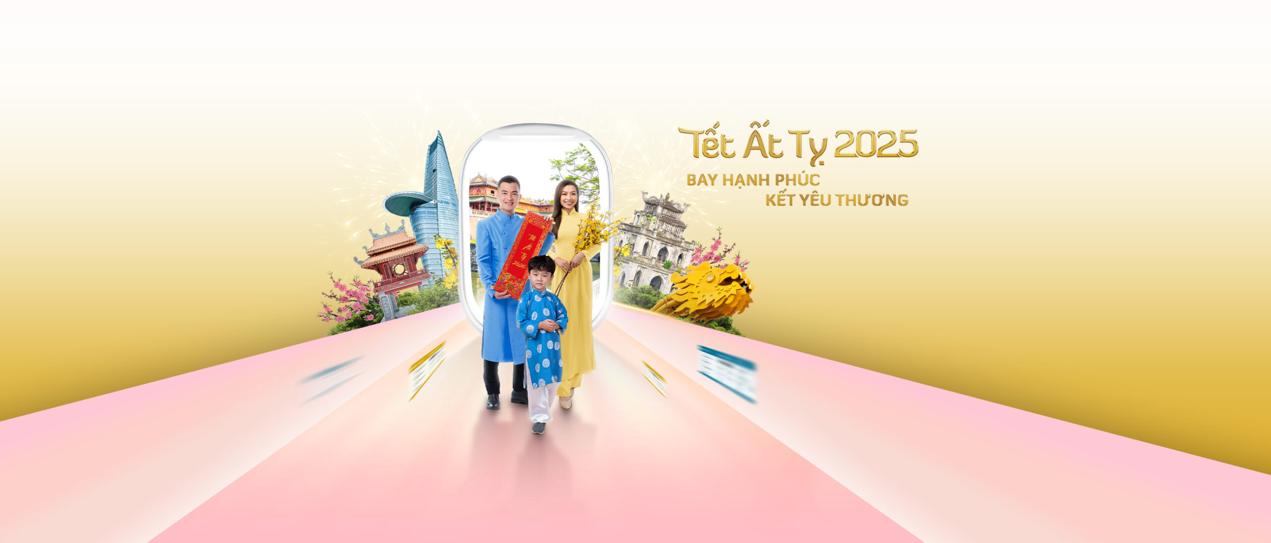 MUA VÉ MÁY BAY TẾT ẤT TỴ 2025 CÙNG VIETNAM AIRLINES